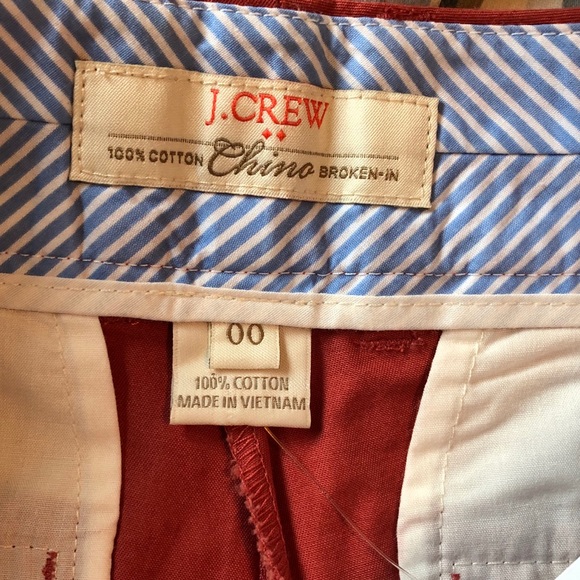 NWT! Jcrew broken in chino shorts - Picture 2 of 7